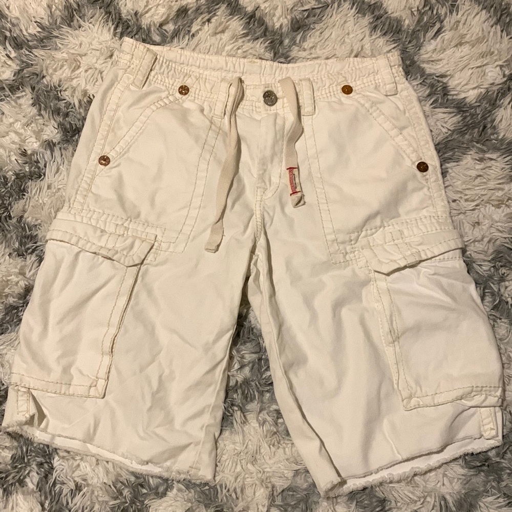 True religion cargo shorts